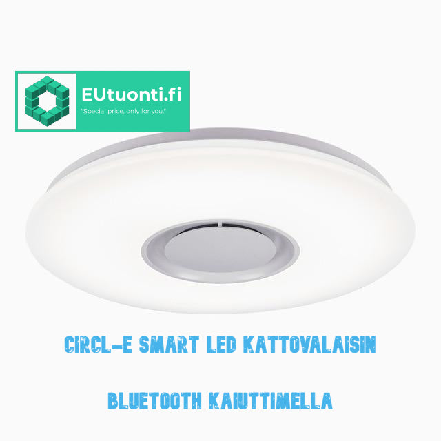 Circle Smart LED Kattovalaisin Bluetooth Kaiuttimella