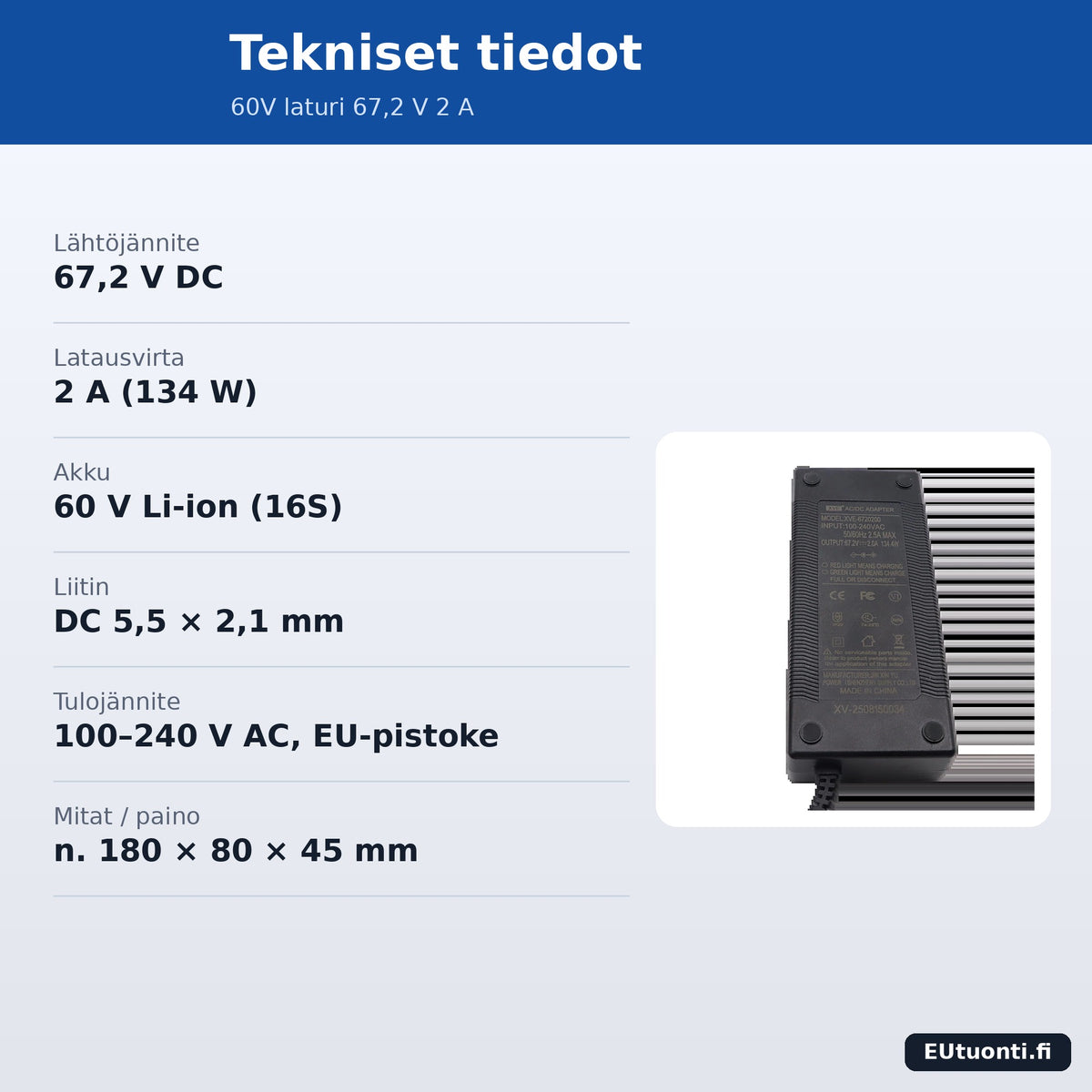 Tekniset tiedot