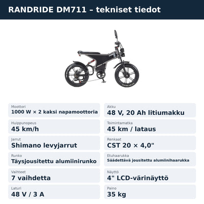 RANDRIDE DM711