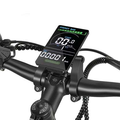 Randride 1000W Täysjousitettu Sähköpyörä Ilmaiskunvaimennuksella Maastopyörä EMTB Shimano