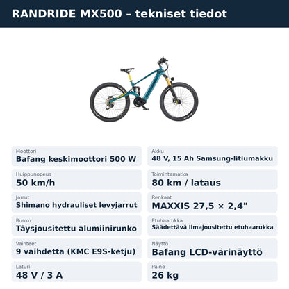 RANDRIDE MX500