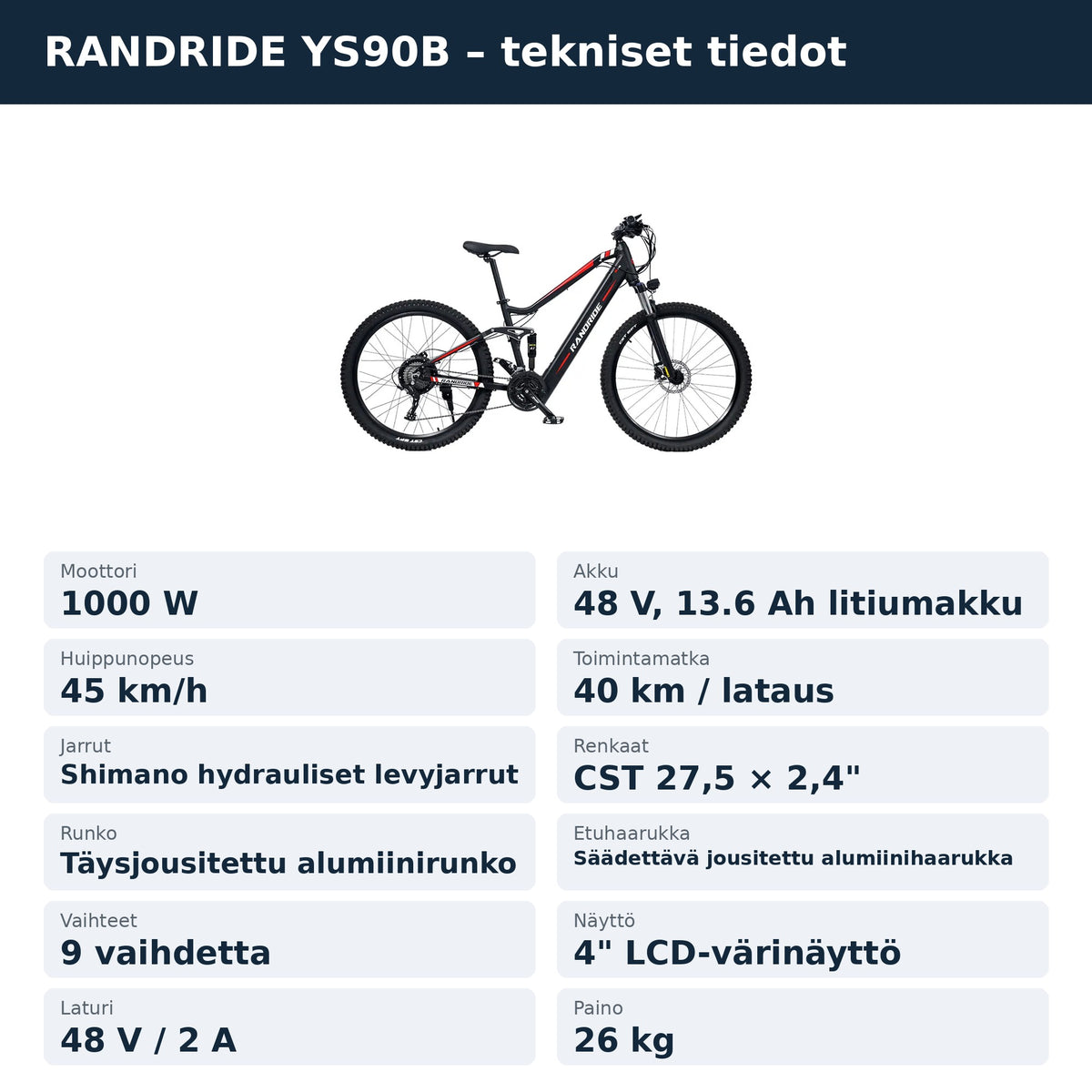 RANDRIDE YS90B