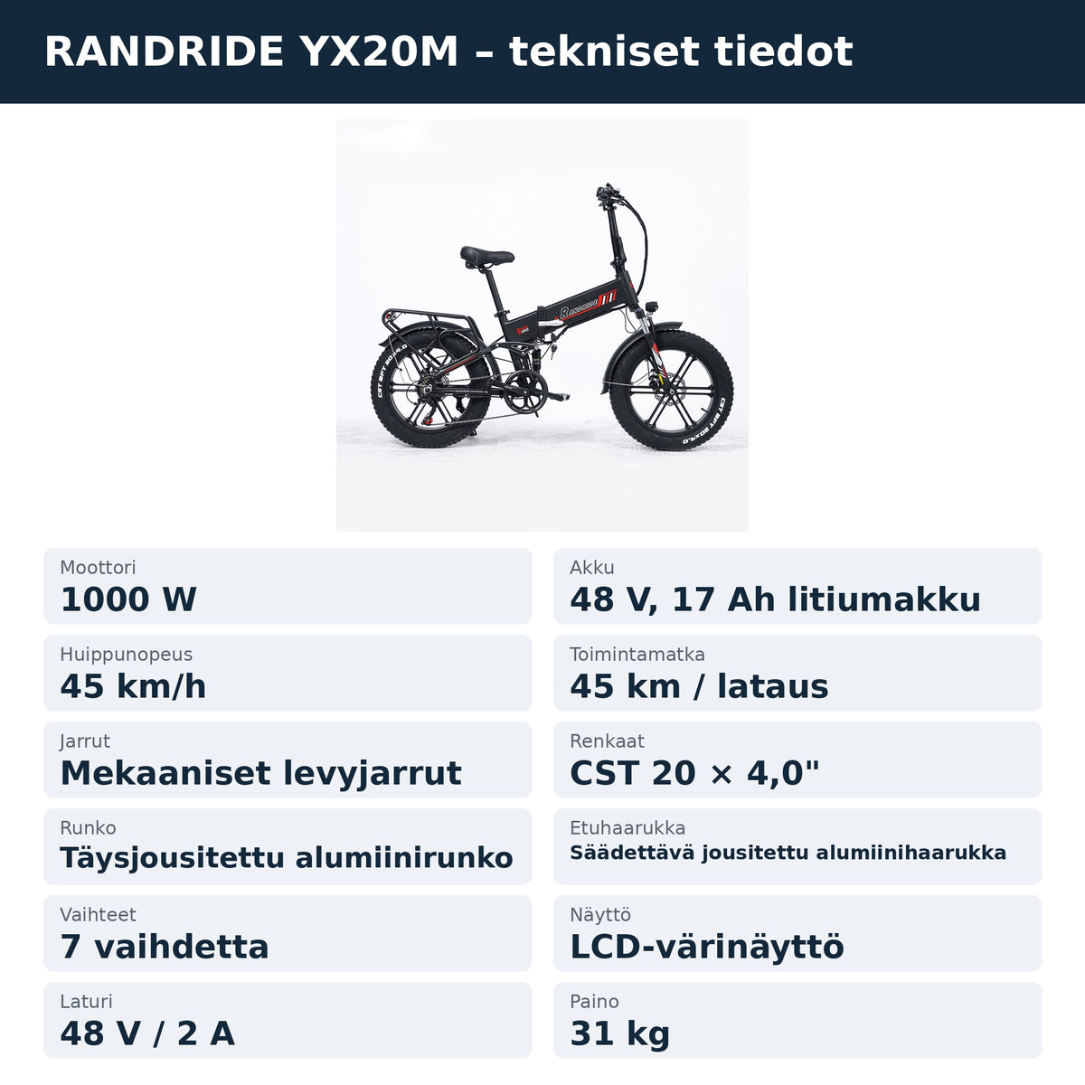 RANDRIDE YX20M