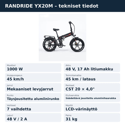 RANDRIDE YX20M