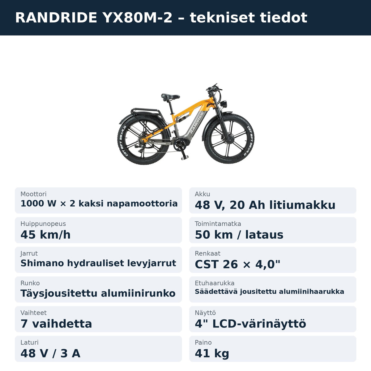 RANDRIDE YX80M-2