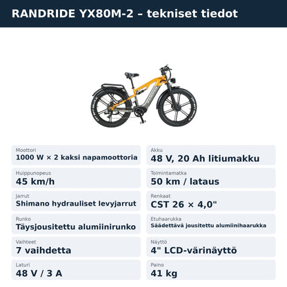 RANDRIDE YX80M-2