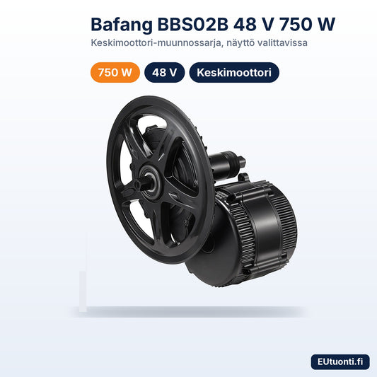 Bafang BBS02B 48 V 750 W keskimoottori