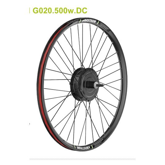 Bafang G020 48 V 500 W takanapamoottori pinnattuna vanteeseen