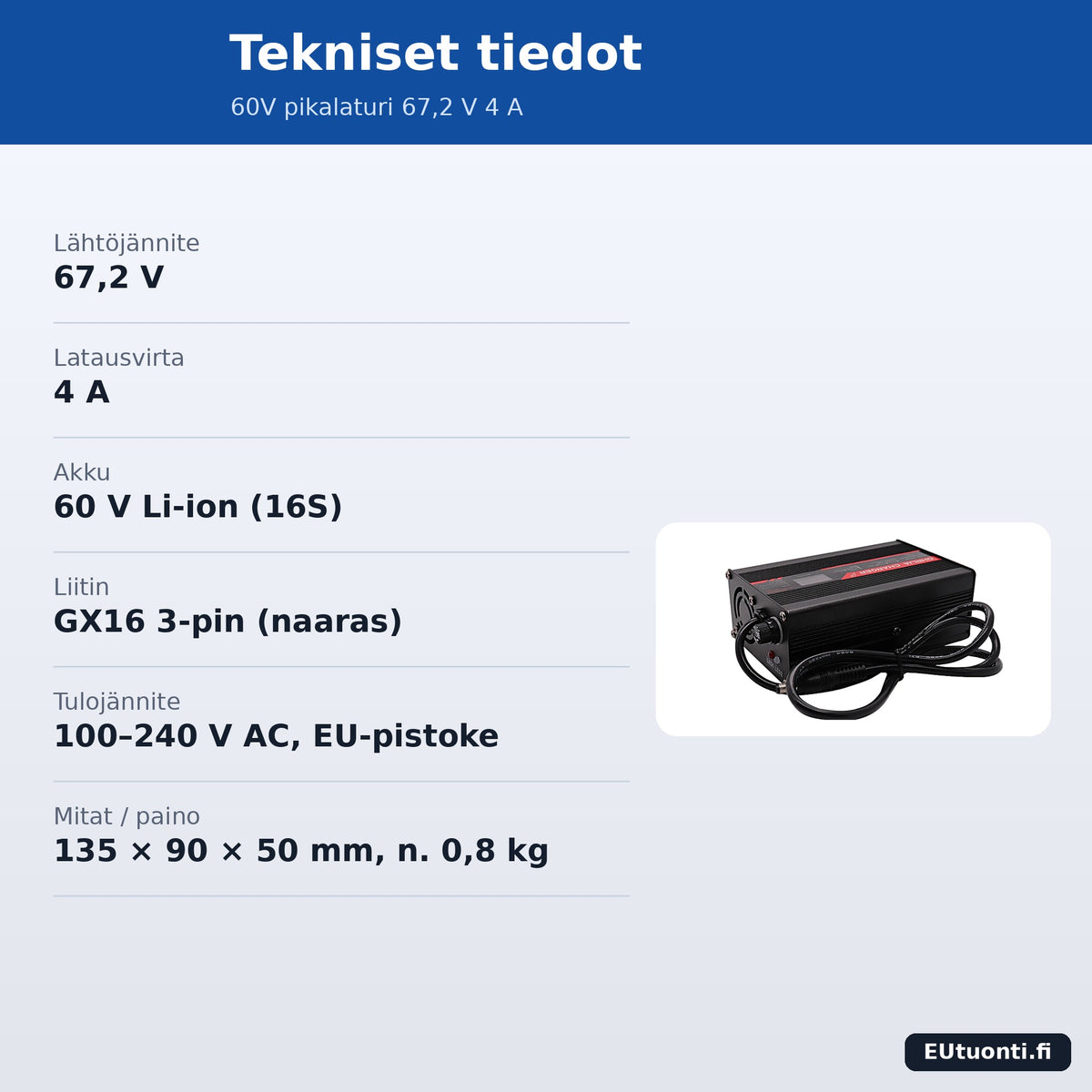 Tekniset tiedot
