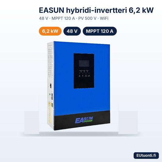EASUN hybridi-invertteri 6,2 kW 48 V