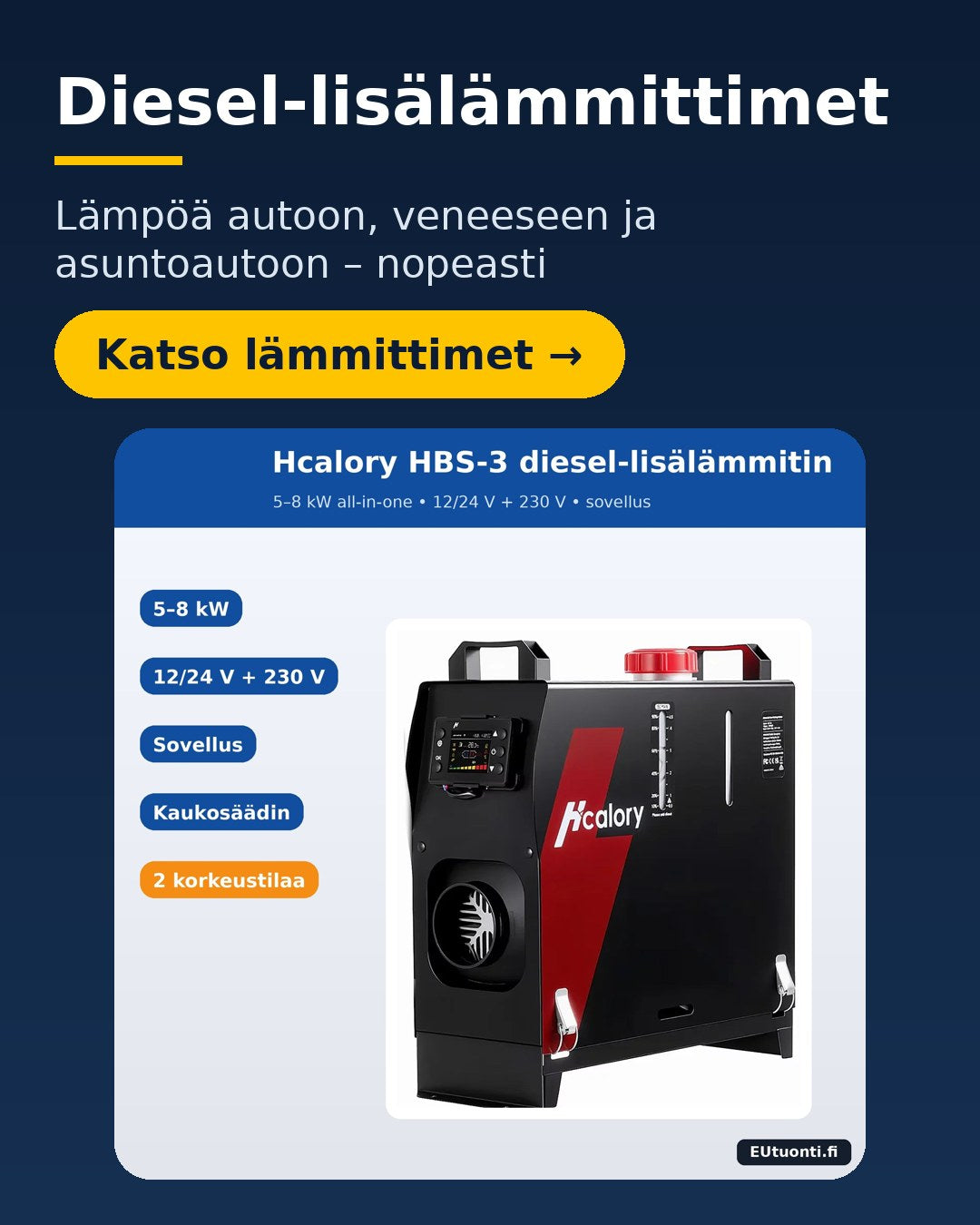 Diesel-lisälämmittimet
