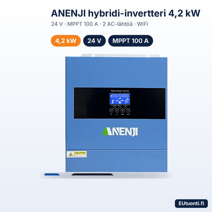 ANENJI hybridi-invertteri 4,2 kW 24 V