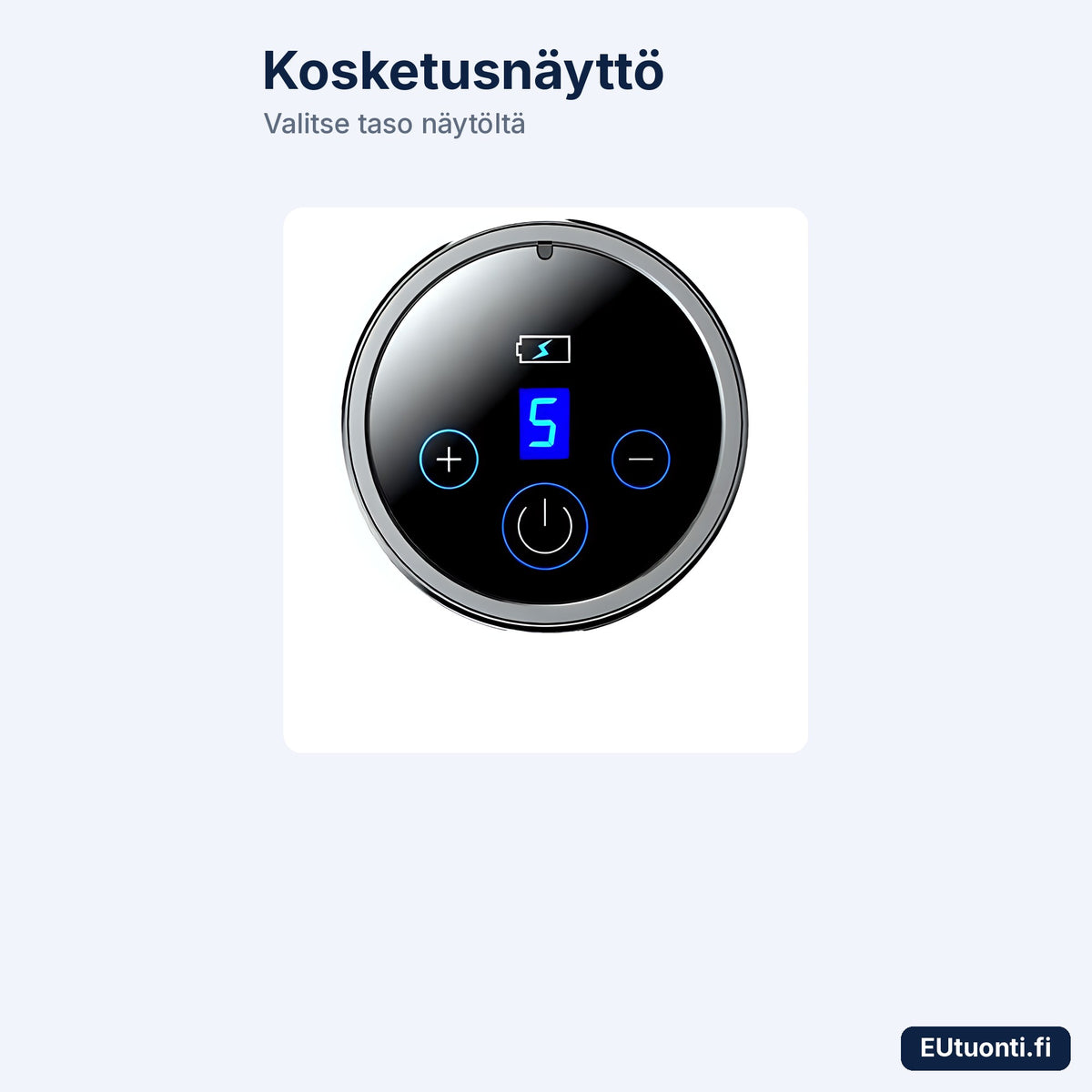 Lihashuoltovasaran LCD-kosketusnäyttö