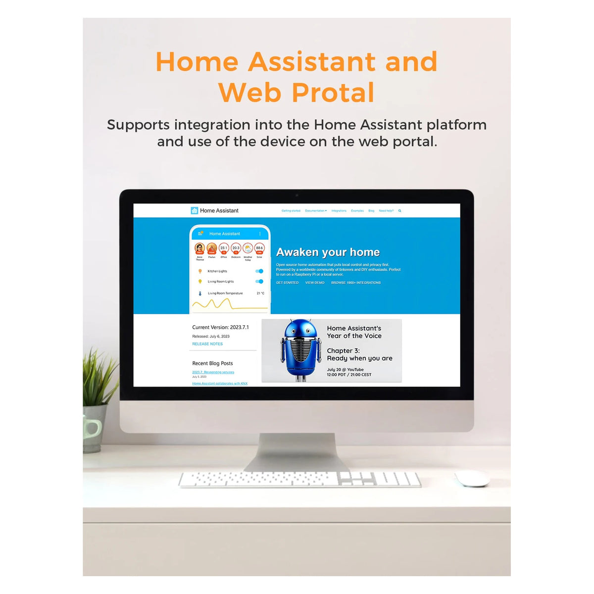 Refoss EM06P Home Assistant -integraatio ja web-käyttöliittymä