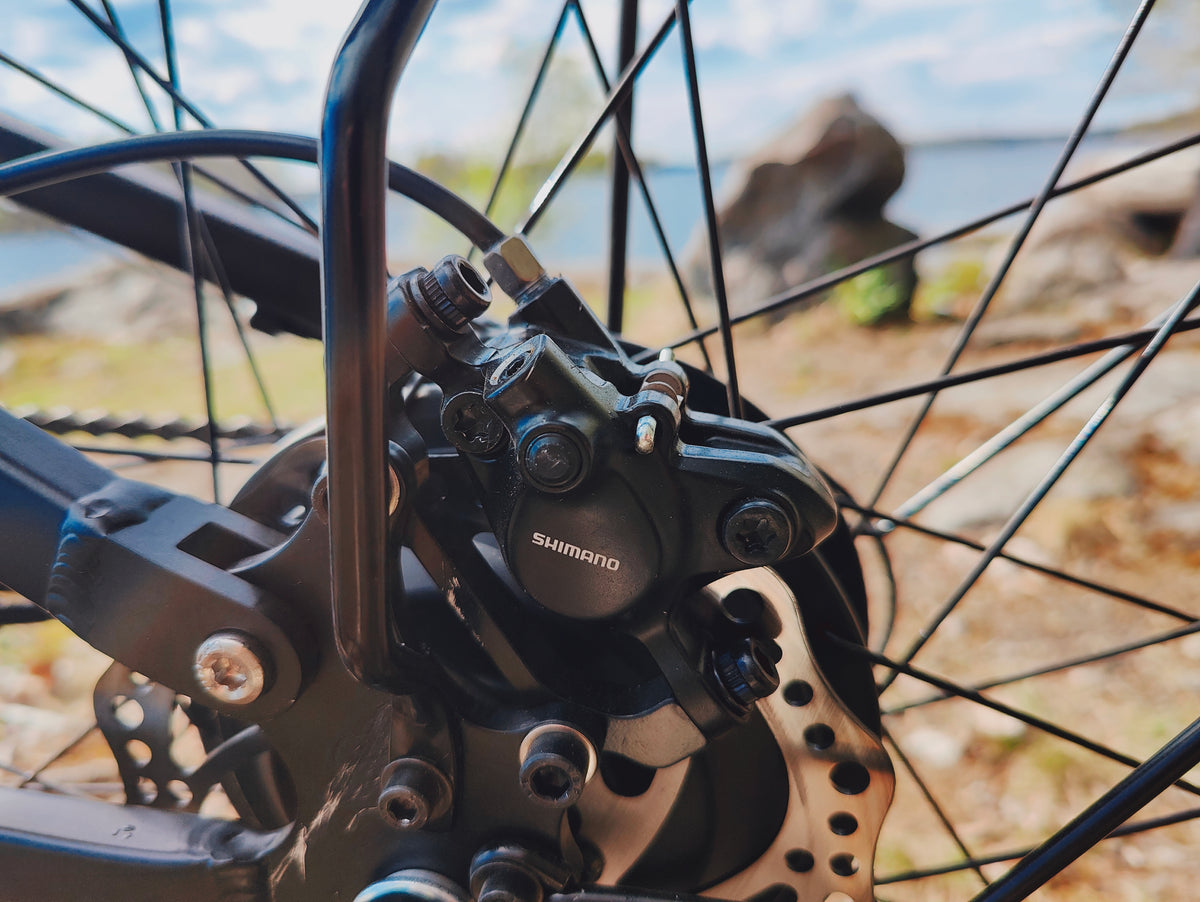 Randride 1000W Täysjousitettu Sähköpyörä Ilmaiskunvaimennuksella Maastopyörä EMTB Shimano