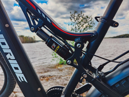 Randride 1000W Täysjousitettu Sähköpyörä Ilmaiskunvaimennuksella Maastopyörä EMTB Shimano