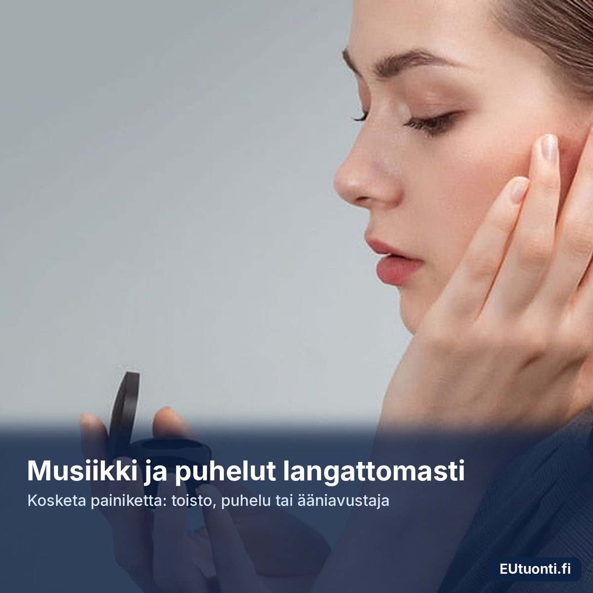 Redmi AirDots 2 kuulokkeet korvassa
