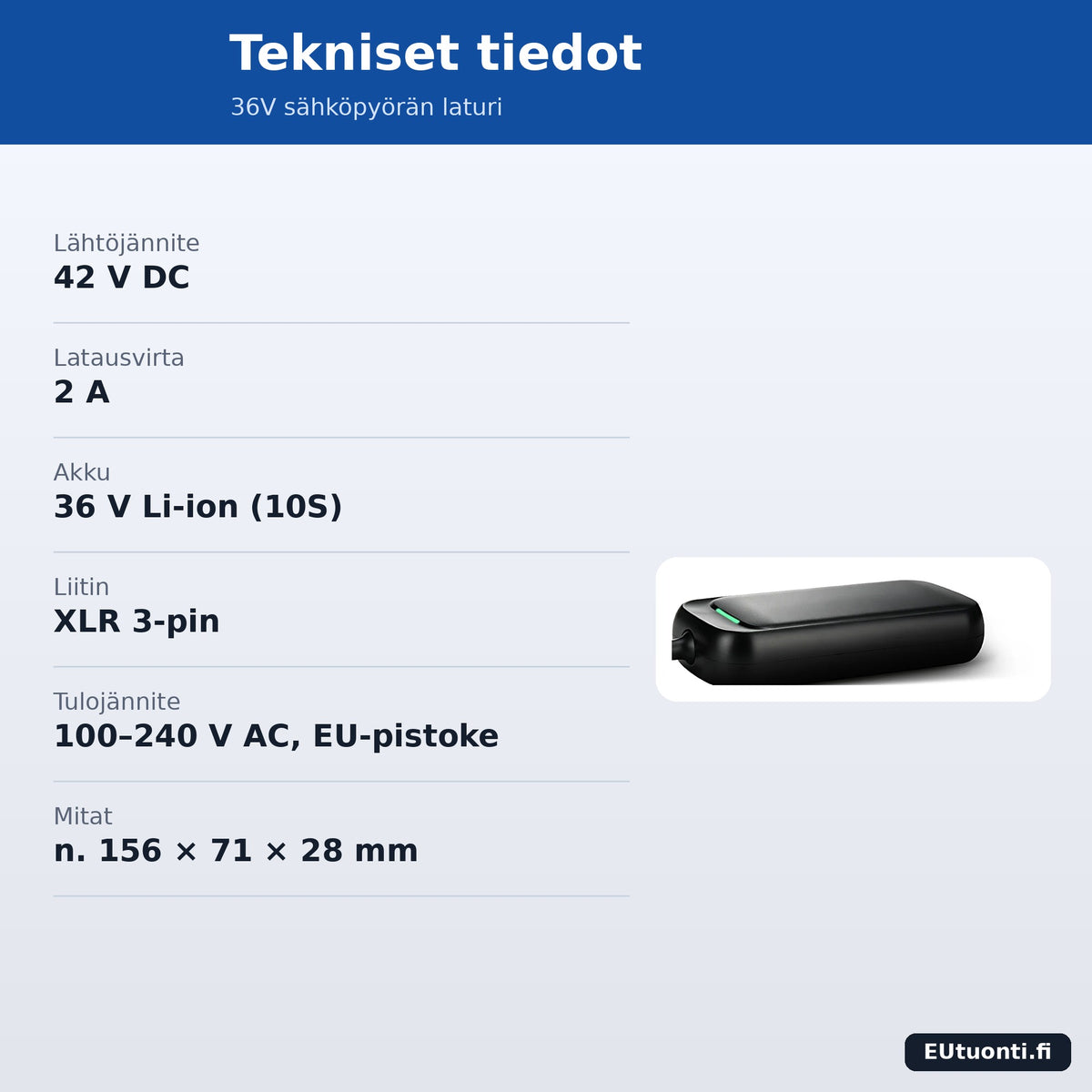 Tekniset tiedot