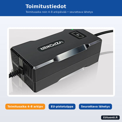 Laturin toimitustiedot
