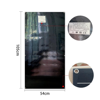 Taipuisa aurinkopaneeli ETFE 60W/110W/200W 12-24V 10-20A