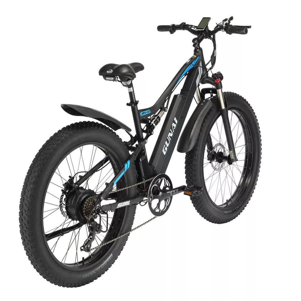 Gunai MX3 Sähkö Fatbike 1000W 26" 17Ah / Sähkömaastopyörä