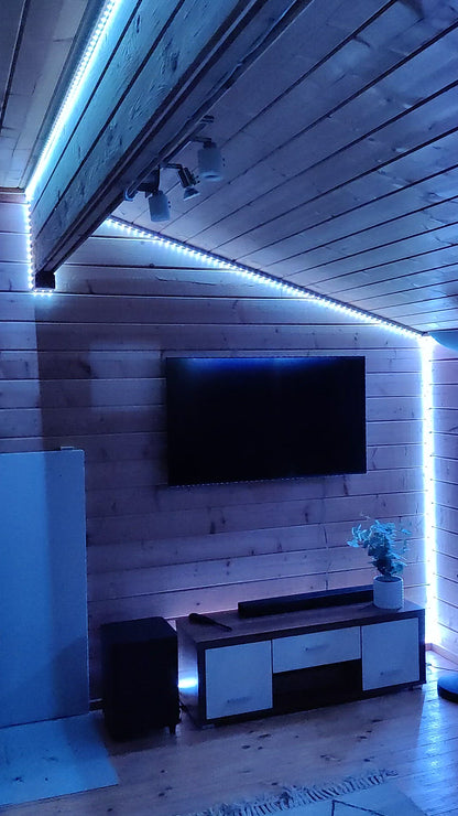 RGB Led-nauha 5/10/15/20/30m Musiikkisynkronointi/Bluetooth