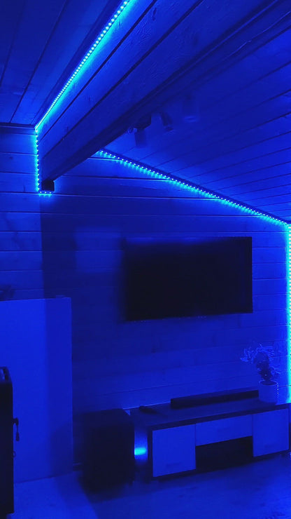 RGB Led-nauha 5/10/15/20/30m Musiikkisynkronointi/Bluetooth