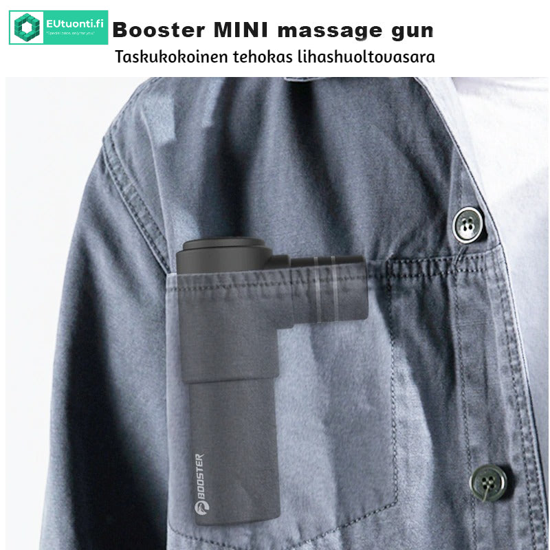 Lihashuoltovasara Booster Mini säilytyslaukulla 70W