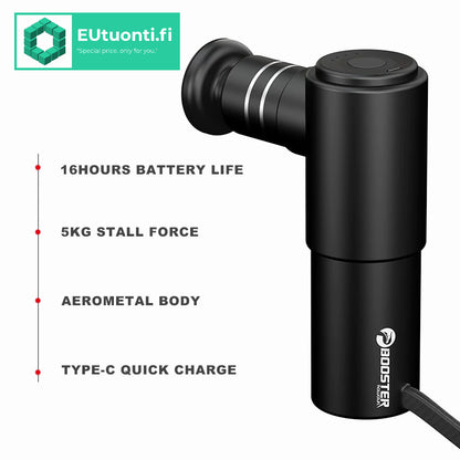 Lihashuoltovasara Booster Mini säilytyslaukulla 70W