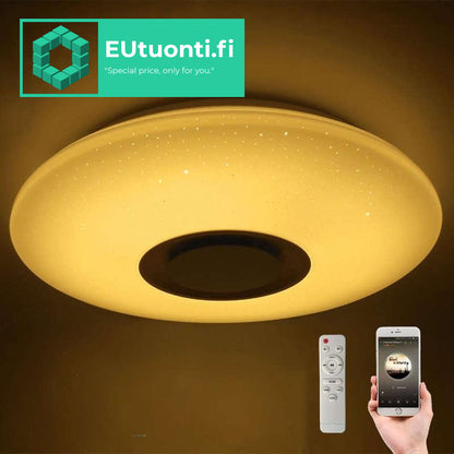 Circle Smart LED Kattovalaisin Bluetooth Kaiuttimella