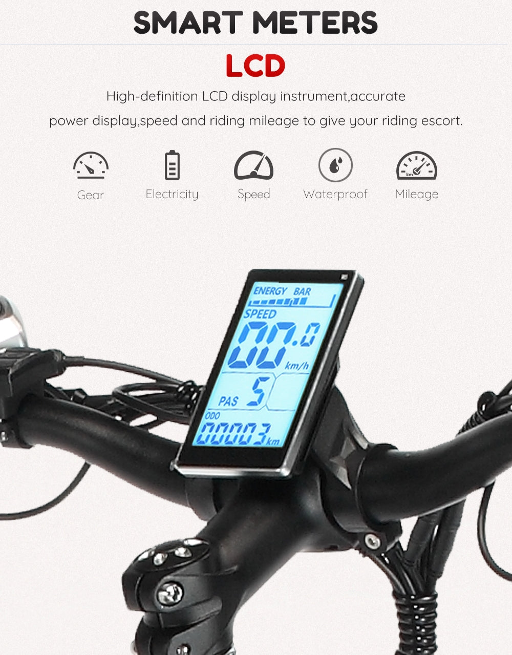 Gunai MX02S Sähkö Fatbike 1000W 26" 17Ah / Sähkömaastopyörä