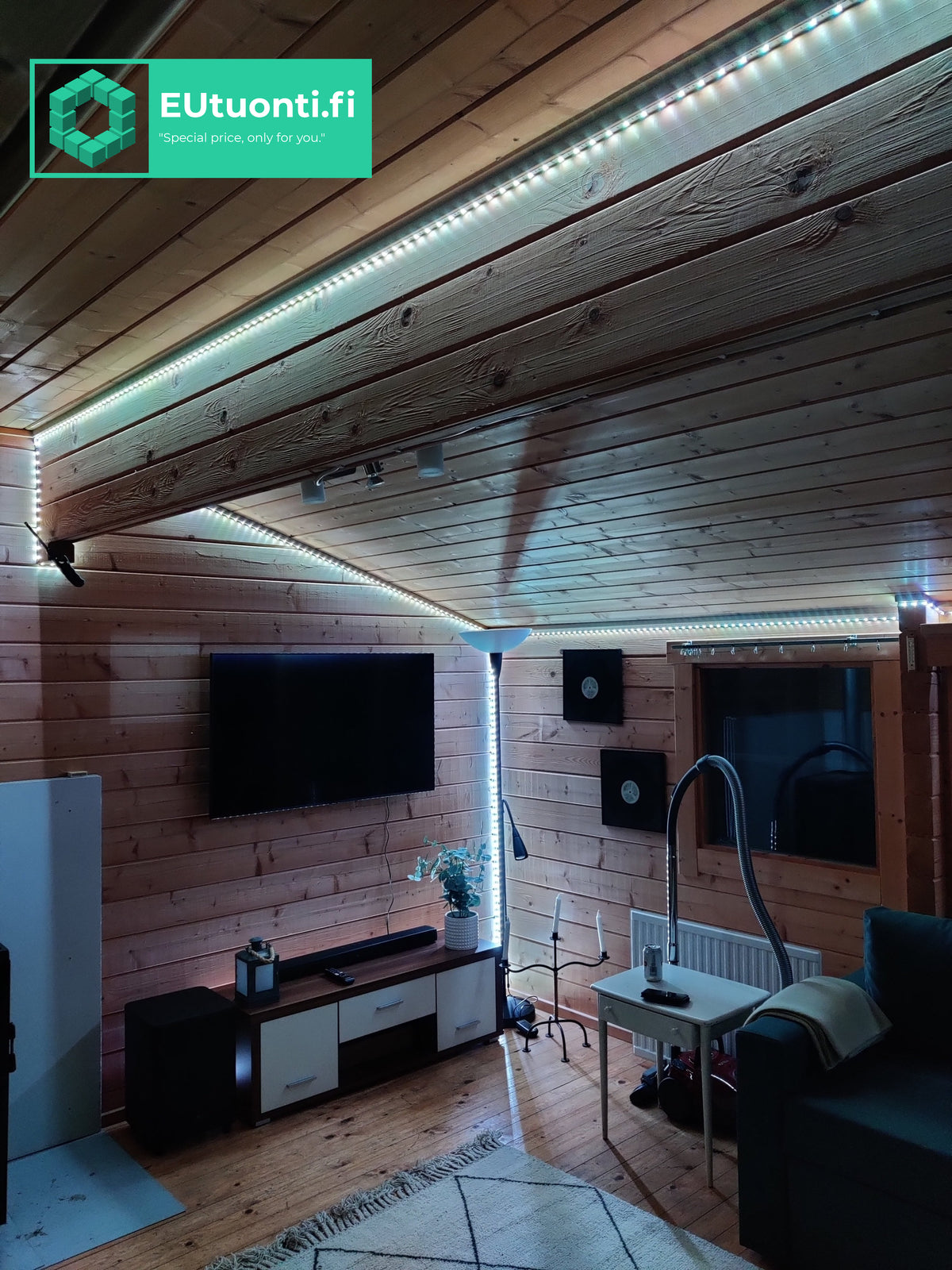 RGB Led-nauha 5/10/15/20/30m Musiikkisynkronointi/Bluetooth