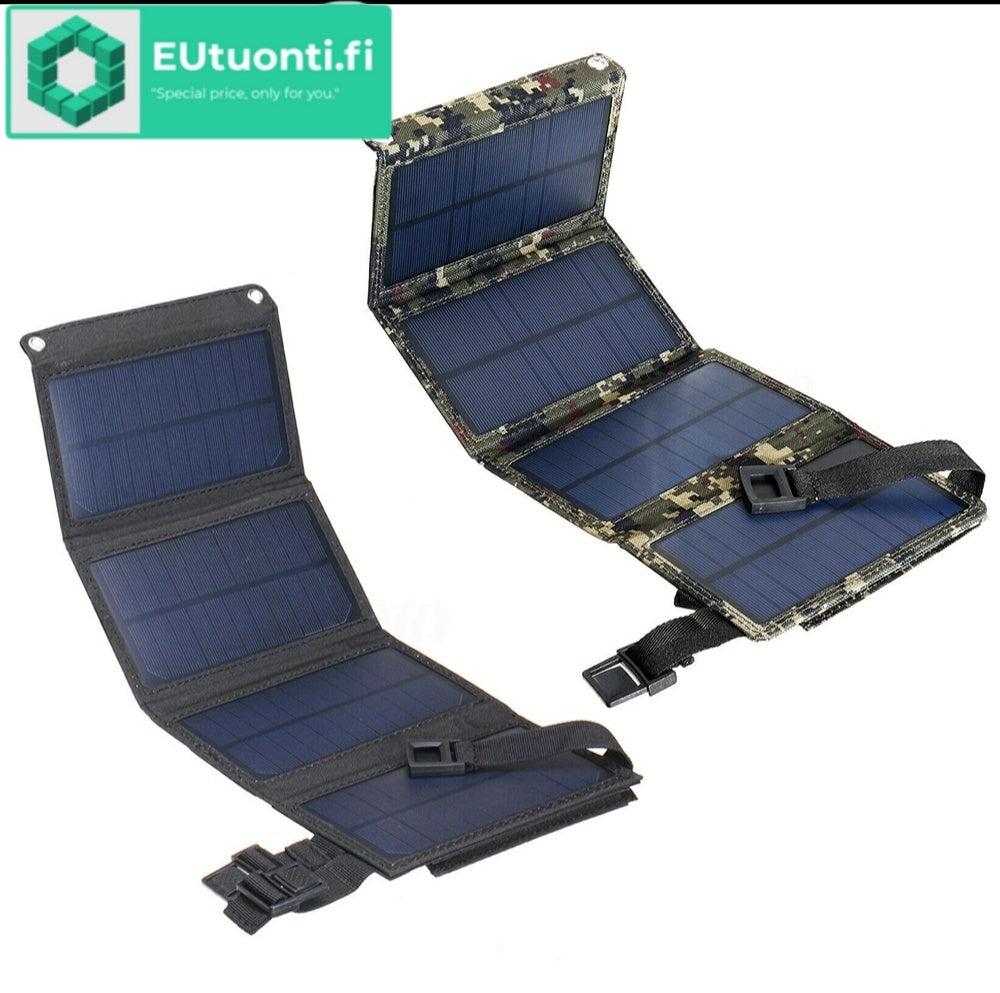 USB Aurinkopaneeli laturi