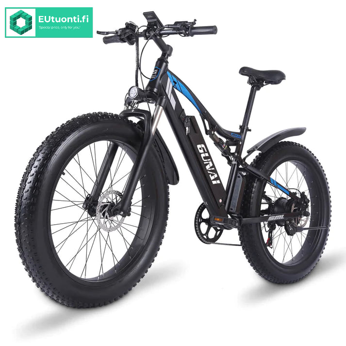 Gunai MX3 Sähkö Fatbike 1000W 26" 17Ah / Sähkömaastopyörä