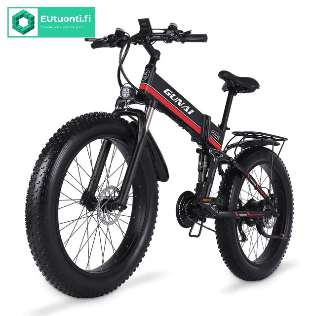 Gunai MX1 Taitettava E-Fatbike 1000W / Sähkömaastopyörä