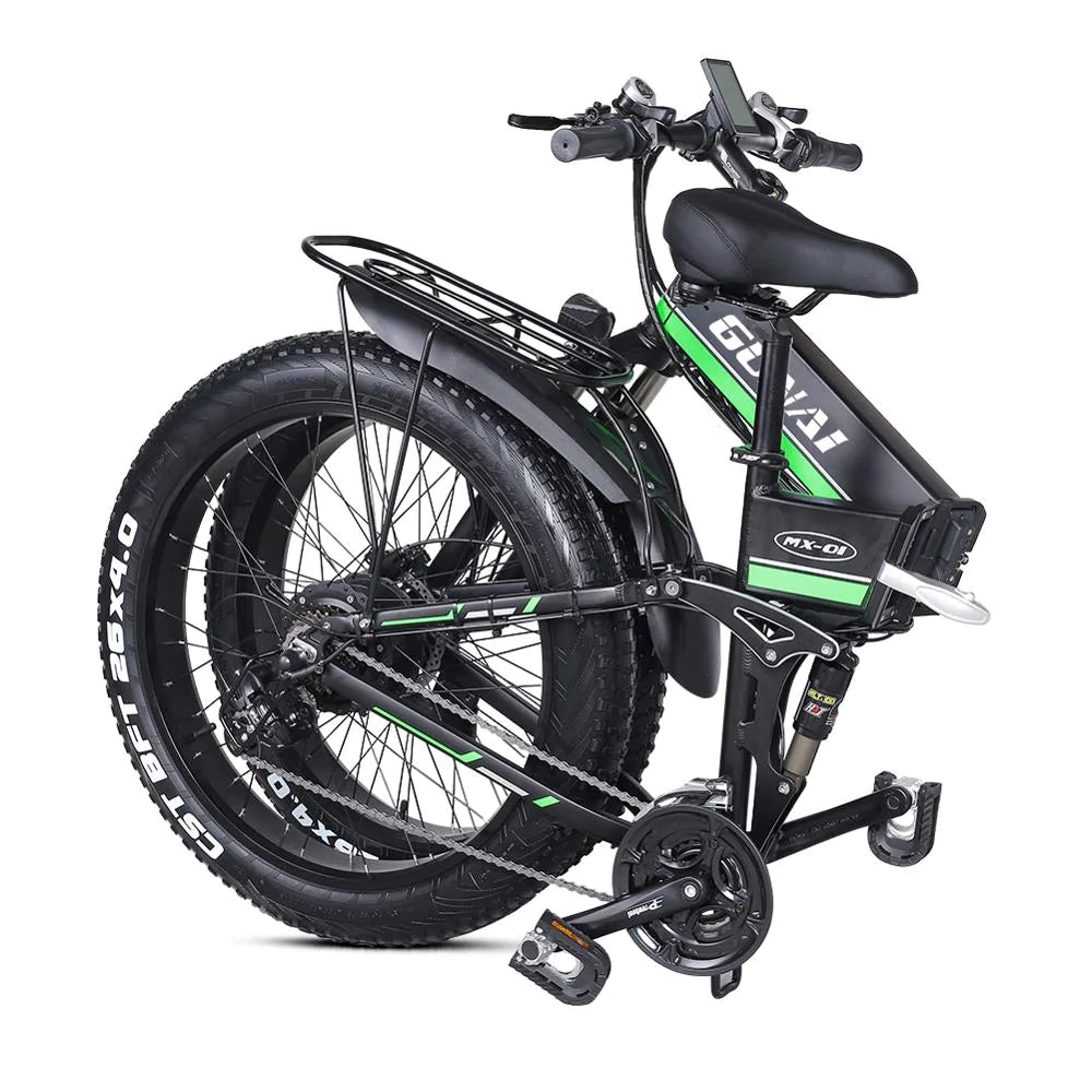 Gunai MX1 Taitettava E-Fatbike 1000W / Sähkömaastopyörä