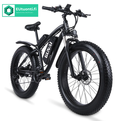 Gunai MX02S Sähkö Fatbike 1000W 26" 17Ah / Sähkömaastopyörä