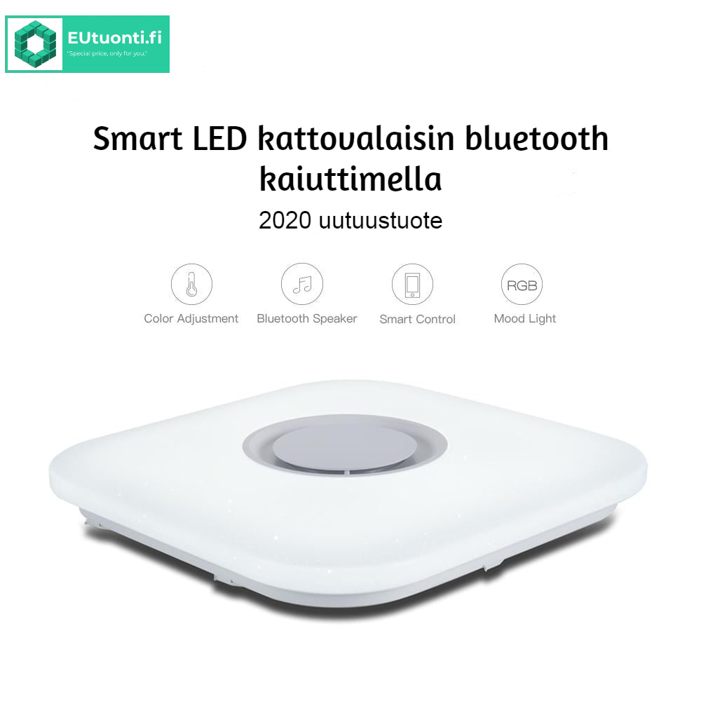 Smart Led Bluetooth kattovalaisin edullisesti euroopasta