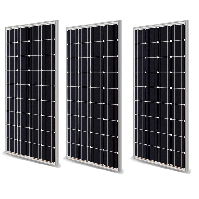Aurinkopaneeli Lasi/Alumiinikehys 100W/200W 12-24V