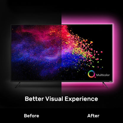 TV-Taustavalo USB Led-Nauha RGB Bluetooth 1m/2m/3m/4m/5m/10m/15m